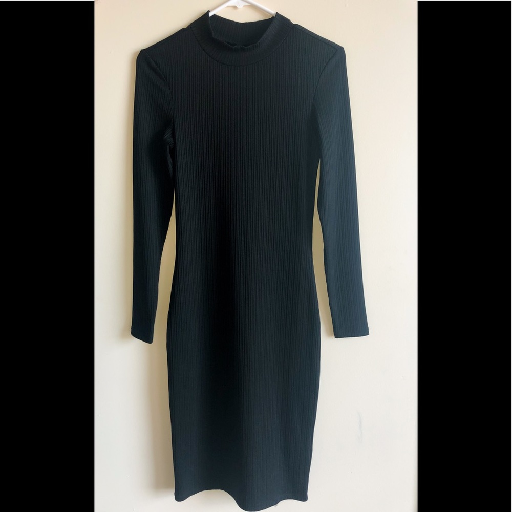 🦋 & other stories ribbed bodycon dress